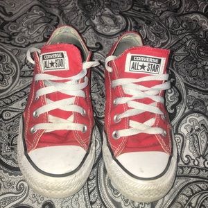 Red converse